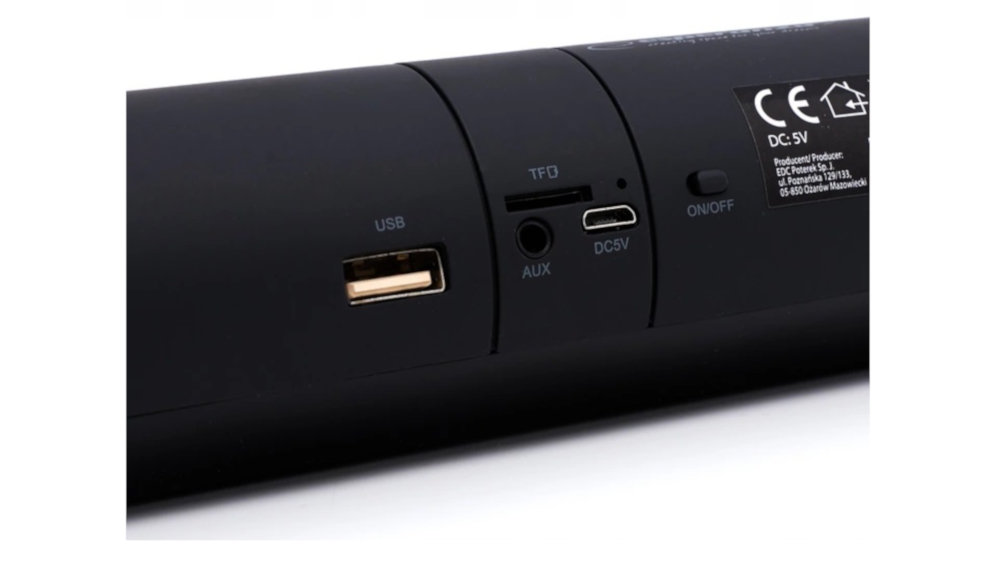 Głośnik Mobilny ESPERANZA Piano Czarny - Funkcje