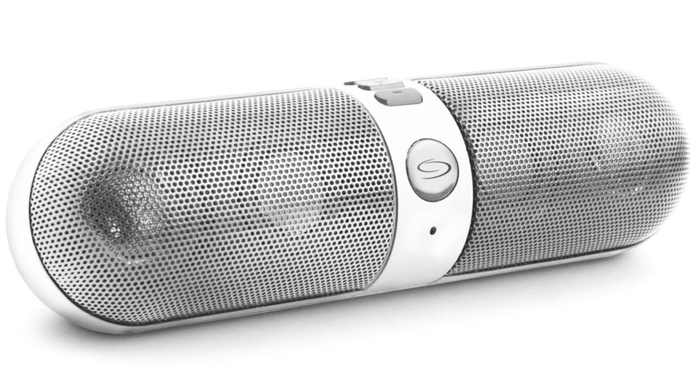 Głośnik Mobilny ESPERANZA Piano Srebrny - Bluetooth