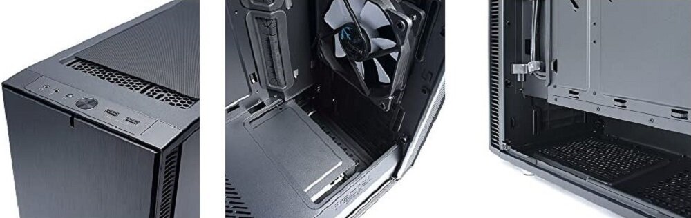 Obudowa FRACTAL DESIGN Define C TG Czarny - funckje wysoka wydajnosc