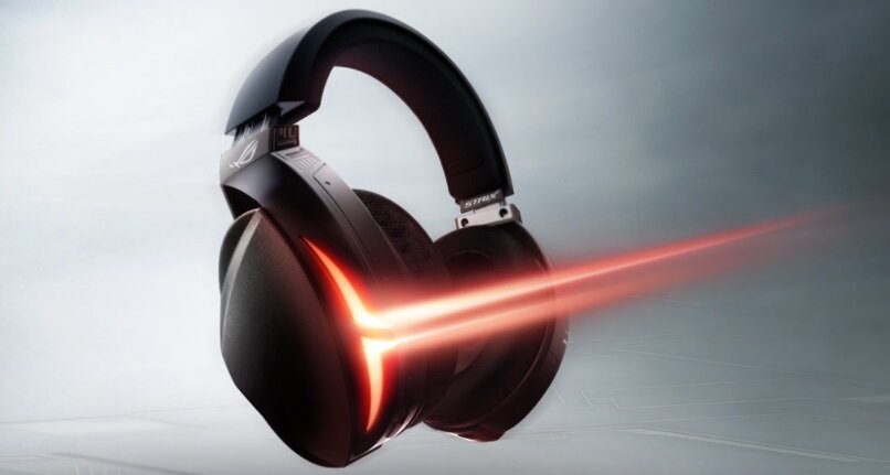 SŁUCHAWKI GAMING ASUS ROG STRIX FUSION 300 nowoczesne design dzwiek przestrzenny