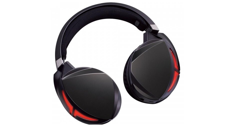 SŁUCHAWKI GAMING ASUS ROG STRIX FUSION 300 nauszne lekkie miękka pianka