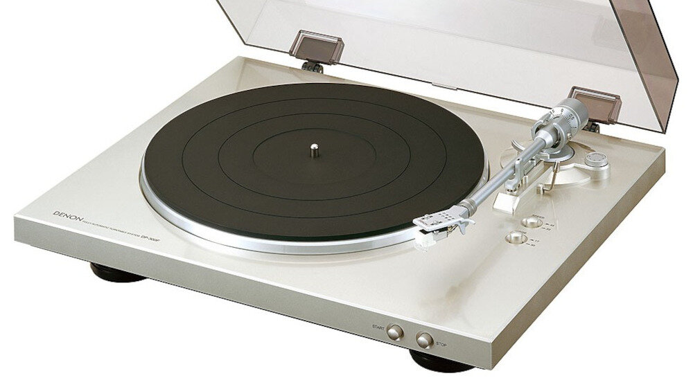 Gramofon DENON DP-300F - sterowanie
