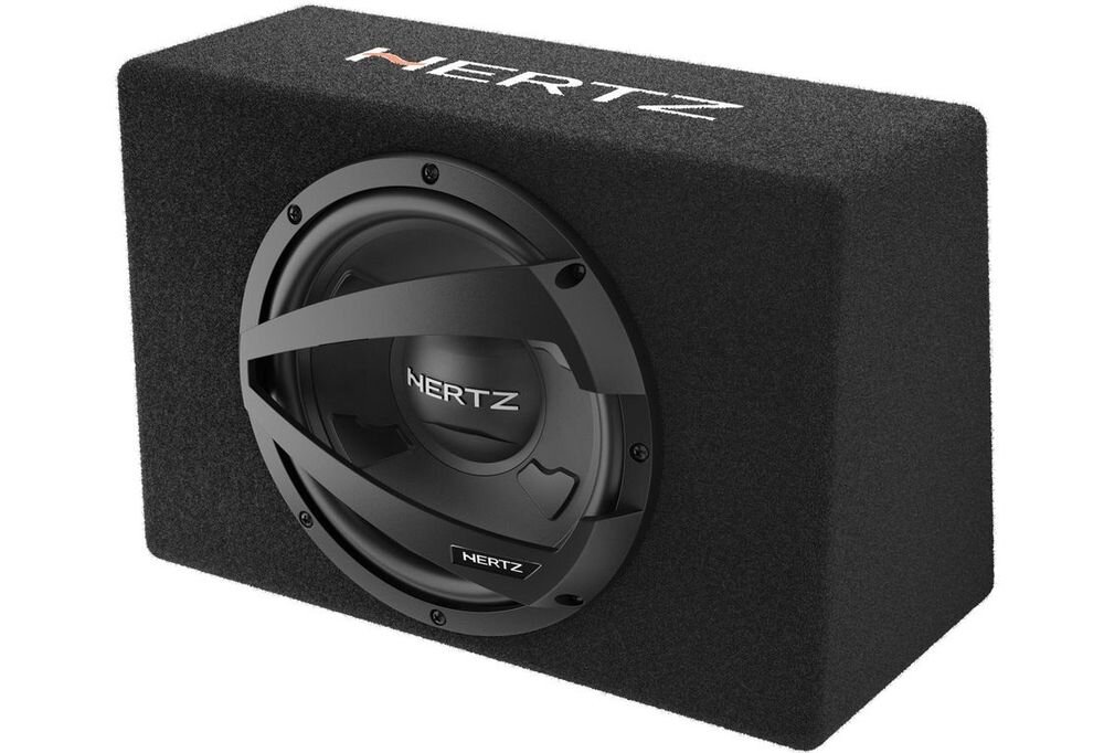 HERTZ DBX 25.3 subwoofer pasywny, głośnik DS, dynamiczny bas, szybka instalacja, subwoofer na białym tle