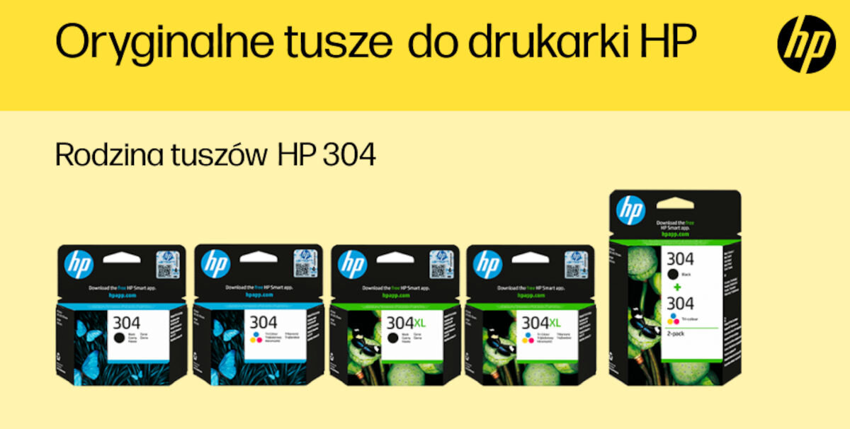 Tusz HP 304 Instant Ink Czarny 2 ml N9K06AE
wysoka jakość niezawodność do 50% więcej stron w porównaniu do zamienników zgodność