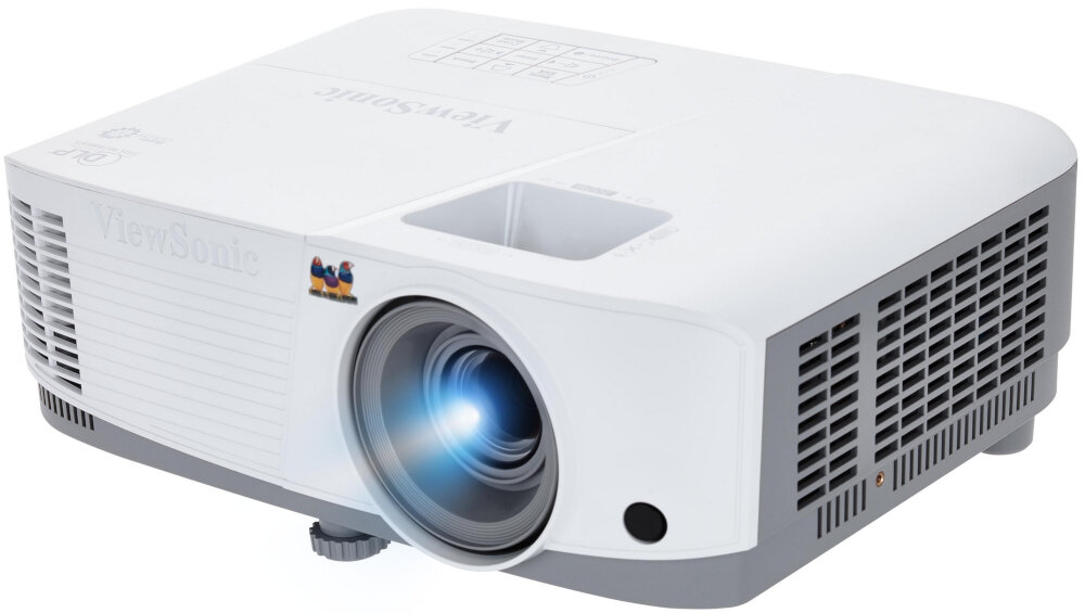 Projektor VIEWSONIC PA503S Biały kompaktowy łatwy w obsłudze doskonała jakość wyświetlanych obrazów