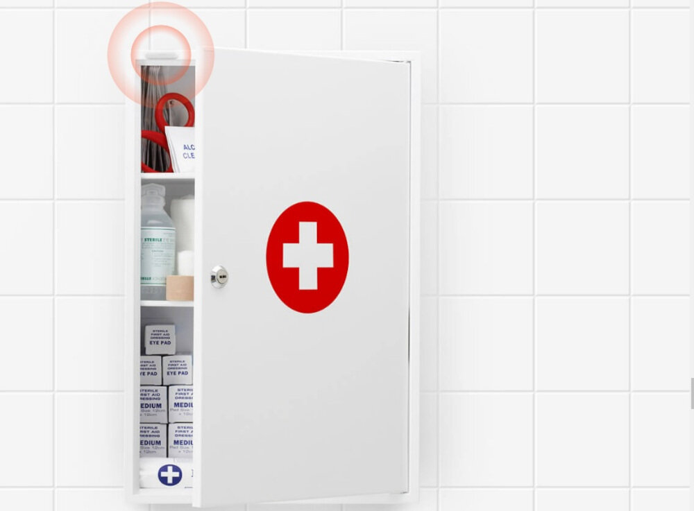 Czujnik otwarcia drzwi i okien FIBARO Sensor 2 FGDW-002-7 staly monitoring