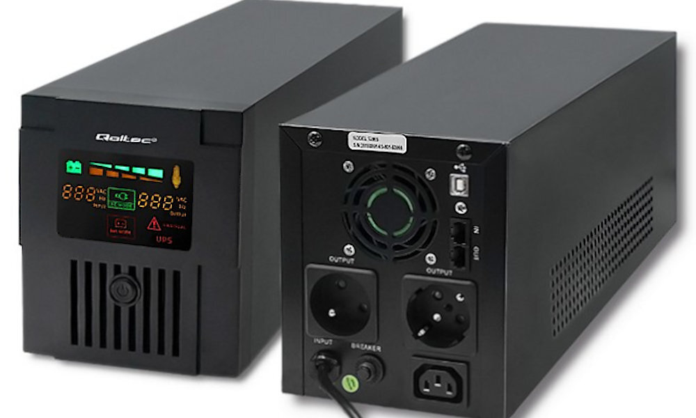 UPS QOLTEC Monolith 900W  caly