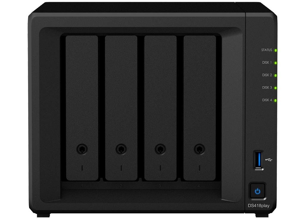 Serwer plików SYNOLOGY DS418play - Serwer plików  