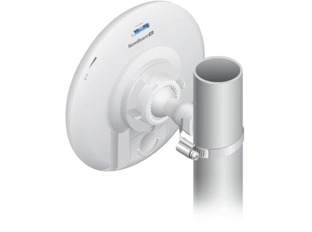 Antena UBIQUITI NBE 5AC Gen2 montaż instalacja ochrona przeciwprzepięciowa