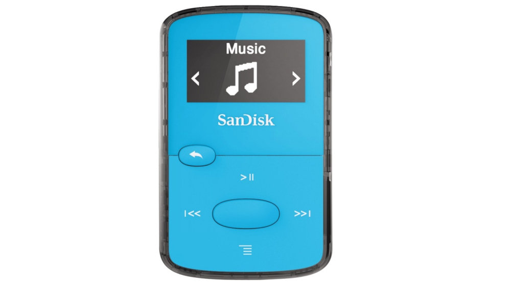 Odtwarzacz MP3 SANDISK Clip Jam Niebieski - Bateria