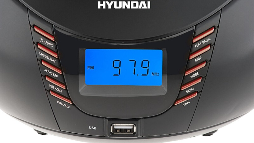 Radioodtwarzacz HYUNDAI TRC182 - wyświetlacz