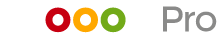 Logo z napisem \'iCook Pro\' w kolorach czarnym, zielonym, pomarańczowym i czerwonym na białym tle.