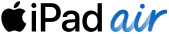 Logo z napisem \'media expert\' w kolorze czarnym, z niebieskim słowem \'air\' po prawej stronie.