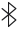 Czarny symbol Bluetooth na przezroczystym tle.