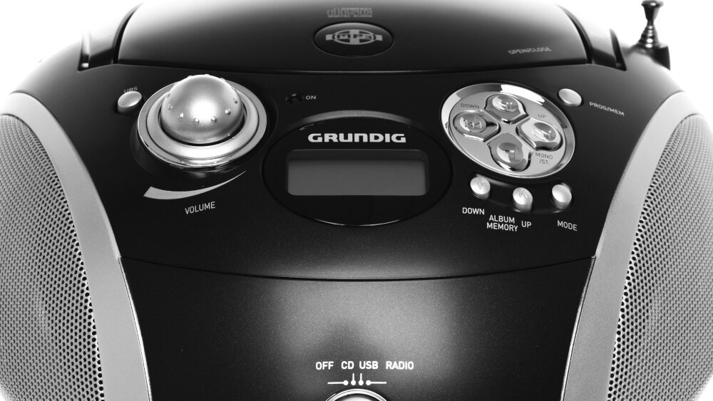 Radioodtwarzacz GRUNDIG RCD 1445 - obsługiwane formaty