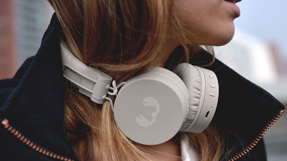 Słuchawki Nauszne FRESH N REBEL Caps Żółty - Bluetooth