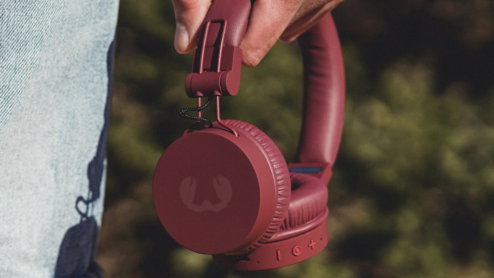 Słuchawki Nauszne FRESH N REBEL Caps Żółty - Składana Konstrukcja