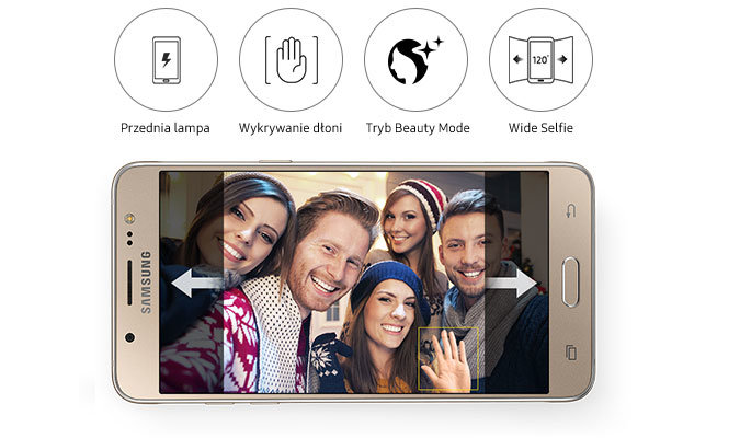 Zaawansowany aparat: Wyglądaj świetnie na każdym selfie