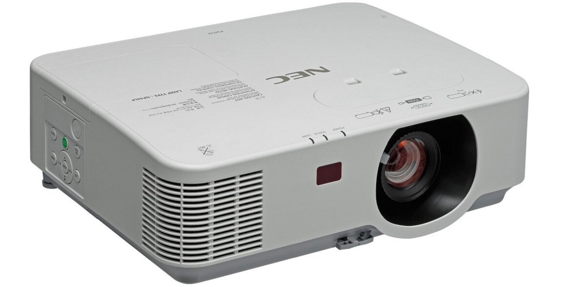 Projektor NEC P603X Full HD laser zoom obraz Jasność Korekcja odległość matryca cale jakość trwałość