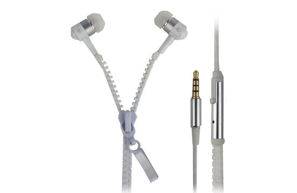 Słuchawki dokanałowe TREVI Zip 681 Biały pasmo przenoszenia mini jack