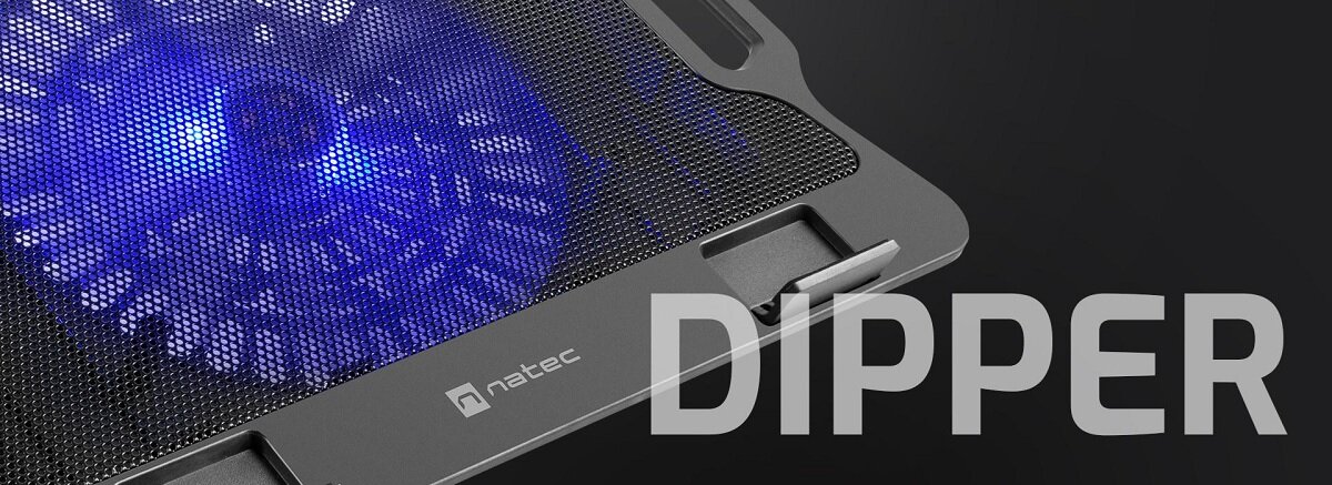 Podstawka chłodząca NATEC DIPPER - wygląd ogólnu jakość chłodzenie