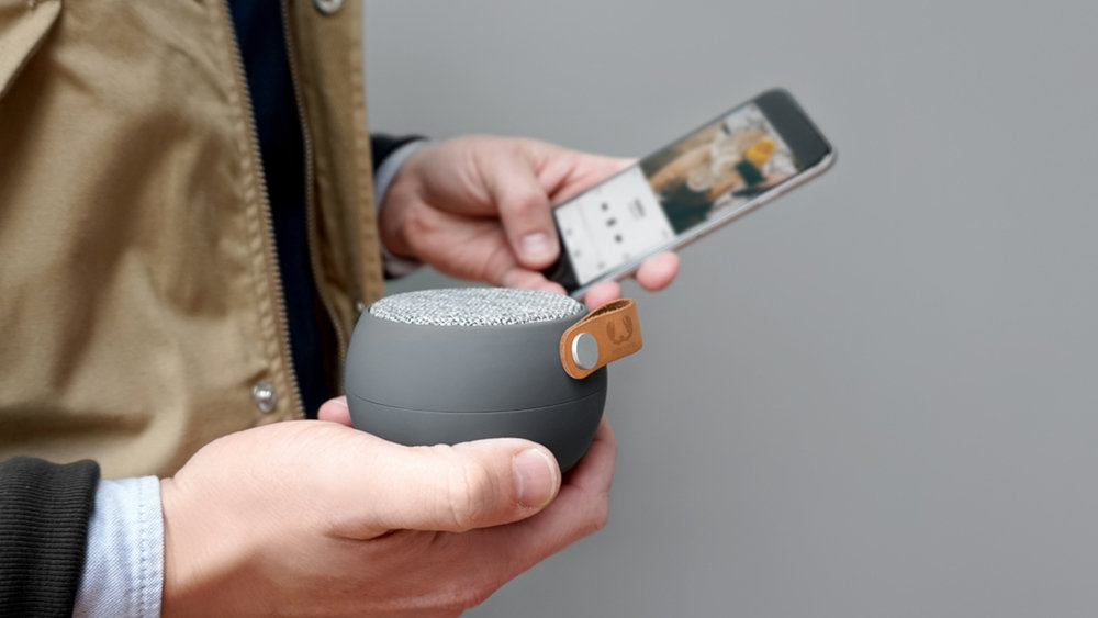Głośnik Mobilny H2O FABRICK EDITION Szary - Bluetooth