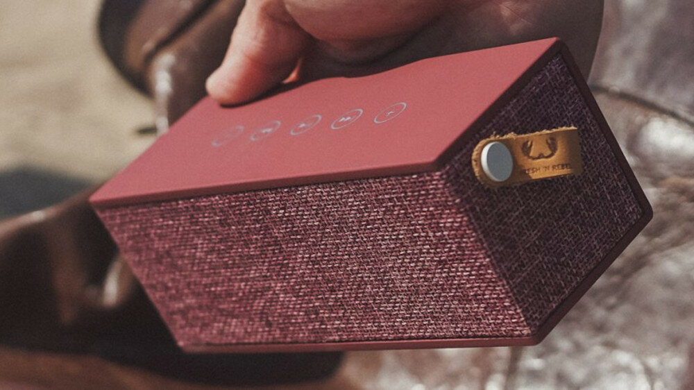 Głośnik mobilny FRESH N REBEL Rockbox Brick Fabriq Edition - wodoodporność