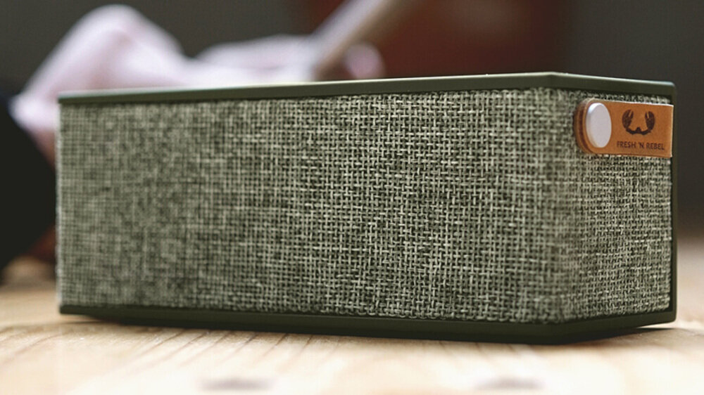 Głośnik mobilny FRESH N REBEL Rockbox Brick Fabriq Edition - bateria