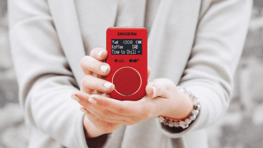 Radio SANGEAN DPR-34  - design