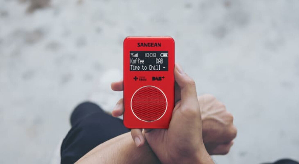 Radio SANGEAN DPR-34  - zasilanie