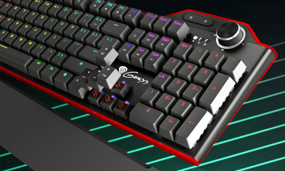 Klawiatura mechaniczna GENESIS RX85 RGB Aplikacja