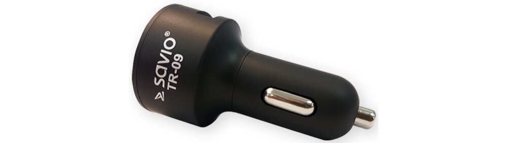 Transmiter FM SAVIO TR-09 Bluetooth muzyka samochód radio