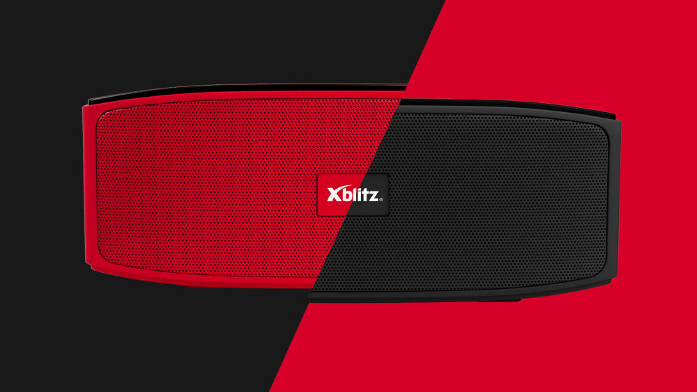 Głośnik Mobilny XBLITZ Emotion Czerwony - Bateria