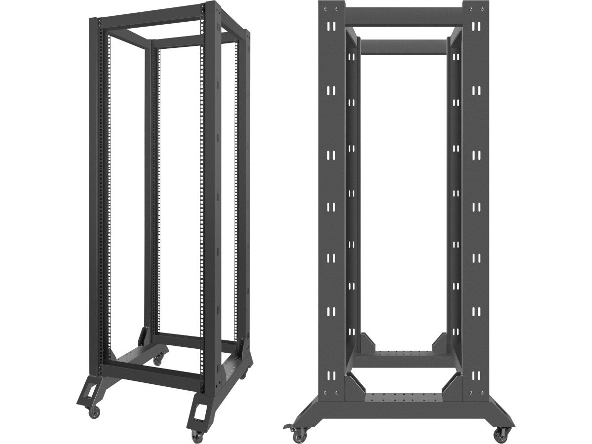 Szafa RACK LANBERG 19 32U OR01-6832-B Czarny trwałość materiał wykonanie udźwig