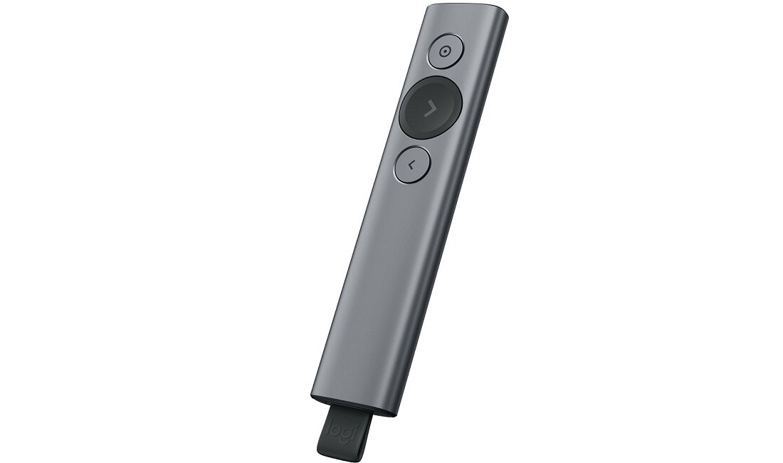 Prezenter LOGITECH Spotlight 910-004861 Uniwersalna zgodność Idealny na czas prezentacji