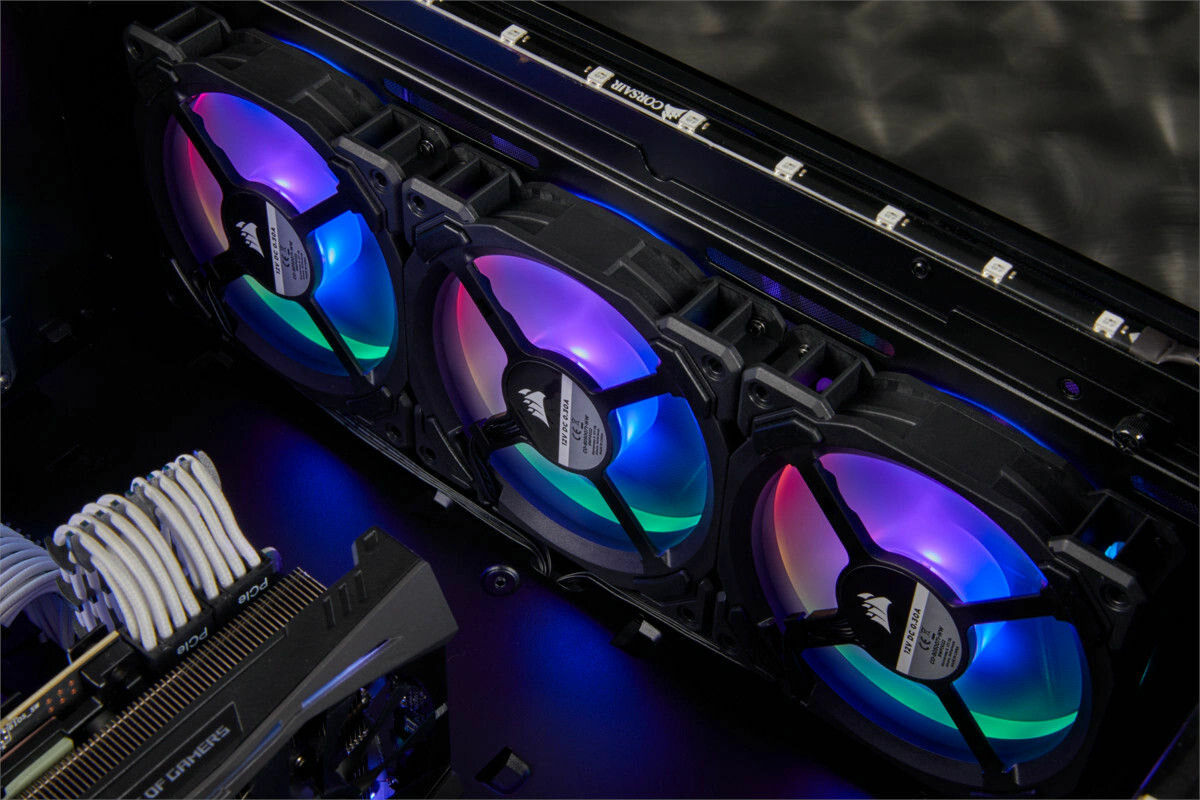Wentylator CORSAIR LL120 RGB LED Dual Light Loop - zestaw rozszerzajacy