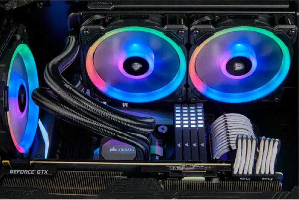 Wentylator CORSAIR LL120 RGB LED Dual Light Loop - pelna regulacja pwm