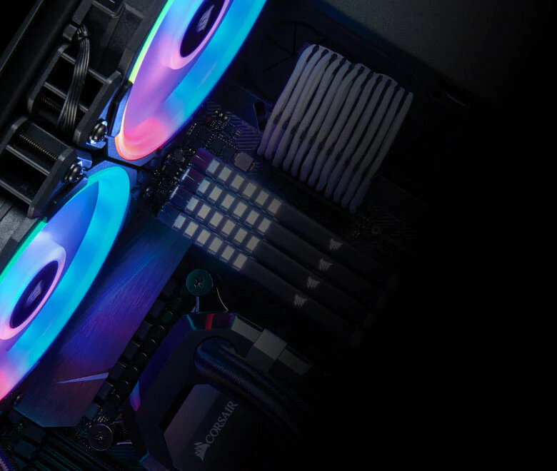 Wentylator CORSAIR LL120 RGB LED Dual Light Loop - PEŁNA REGULACJA CHŁODZENIA