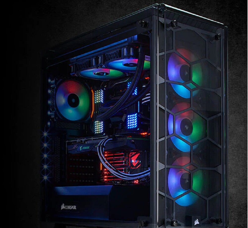 Wentylator CORSAIR ML Pro RGB 120 Triple - oswietlenie