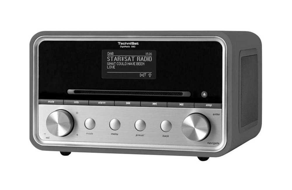 TECHNISAT DIGITRADIO 580 ANTRACYT podwieszane godzina