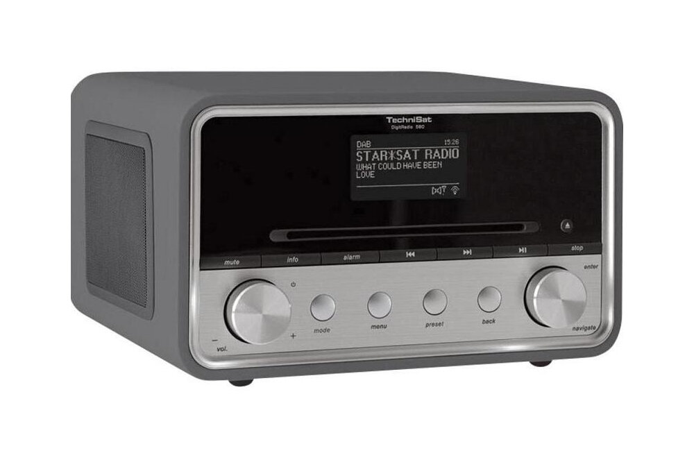 TECHNISAT DIGITRADIO 580 ANTRACYT hybrydowe radio cyfrowe DAB+ FM WiFi USB