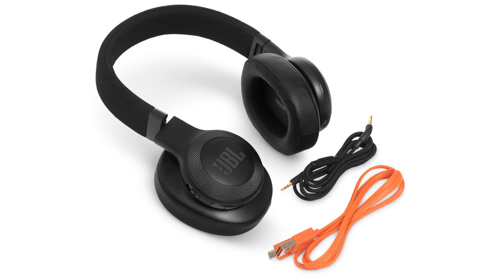 Słuchawki Nauszne JBL E55 BT Czarny - Bateria