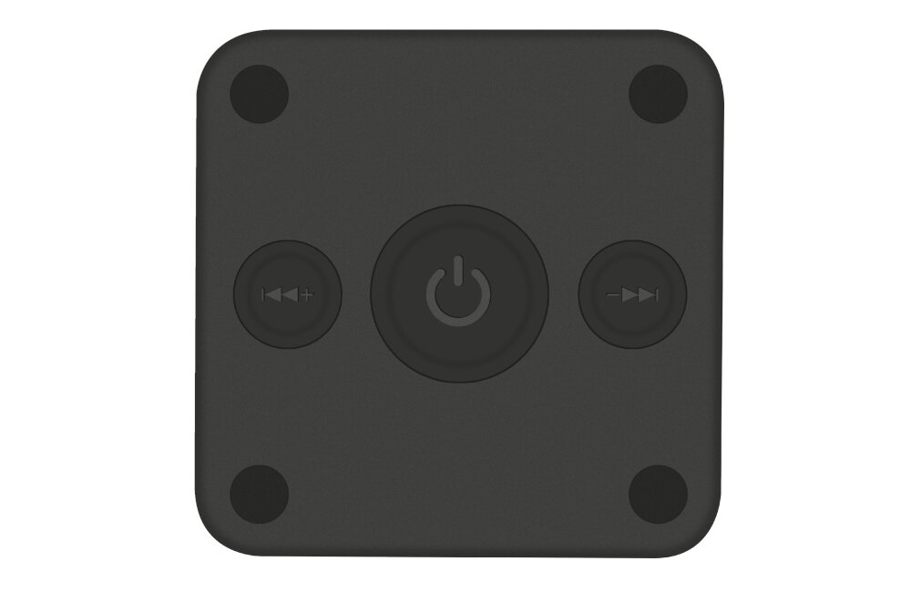 GŁOŚNIK MOBILNY TRUST KUBO CZARNY akumulator