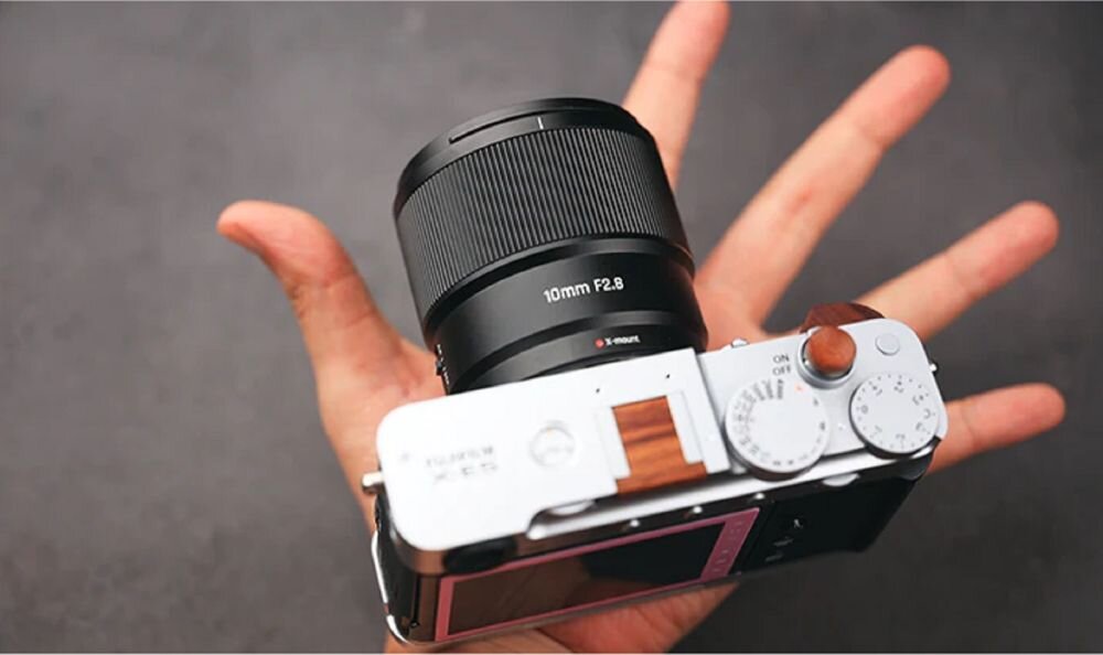 7ARTISANS AF 10 mm f-2.8 APS-C metalowy korpus USB-C gwint filtrów 62 mm