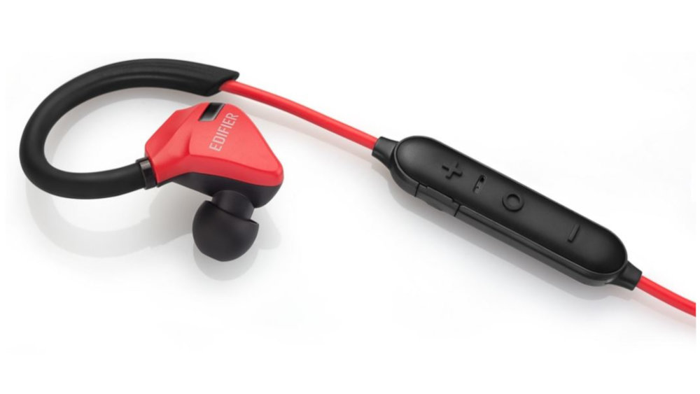 Słuchawki Dokanałowe EDIFIER W296BT Czerwony - Wodoodporny