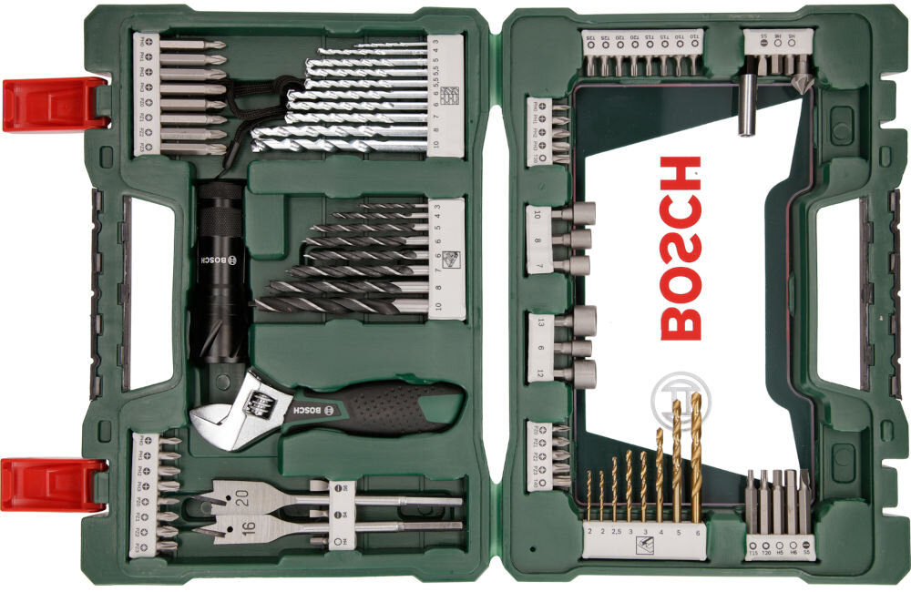 BOSCH V-Line 83 latarka LED klucz rozsuwany walizka V-Line