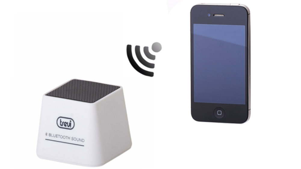 Głośnik Mobilny TREVI XB 68 BT Bialy - Bluetooth