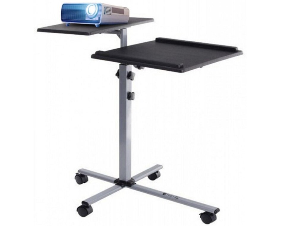 Stojak pod laptopa-projektor TECHLY 101485 Wysoka jakość Solidne wykonanie Możliwość regulacji Mobilność Estetyczny design