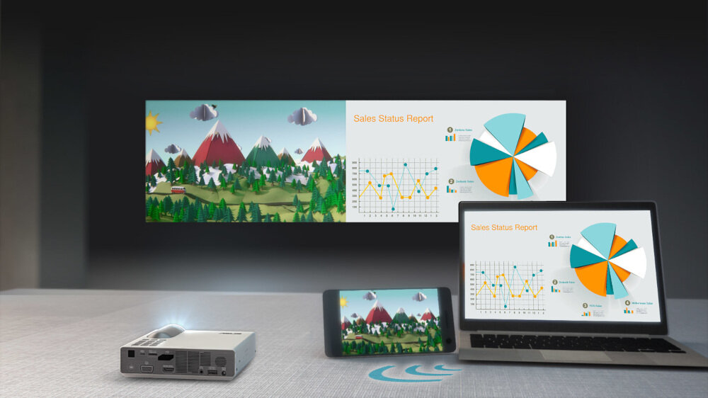 Projektor ASUS P3B - zastosowanie
