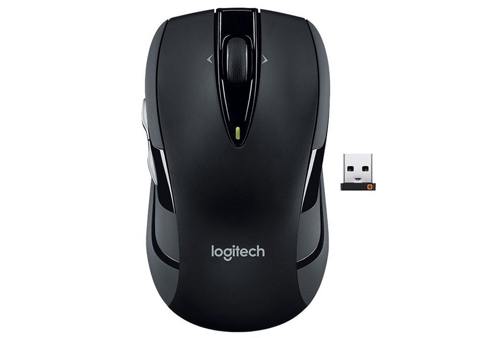 Mysz LOGITECH M545 - wygląd ogólny ergonomiczny kształt wygoda pracy